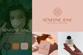 design highly modern minimalist and luxury logo design