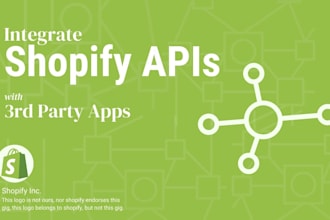 integrate shopify apis into 3rd party apps