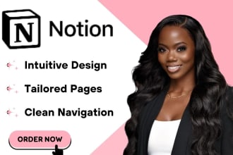 be virtual assistant to create a notion website, embed notion, notion template