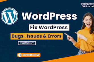 fix troubleshooting and debugging wordpress errors