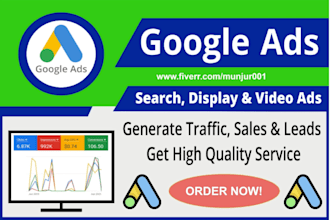 google ads adwords PPC campaign setup and management
