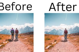 remove person, text and object from photos