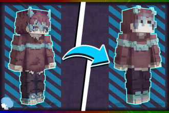 make the best minecraft skin converts 128x128 to 64x64