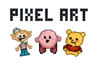 create cute and simple pixel art icons
