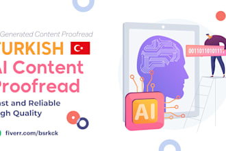 proofread turkish ai generated content