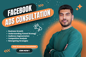 do 1 on 1 facebook ads consultation and coaching