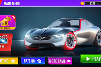 design game UI, game art, game icon game assets