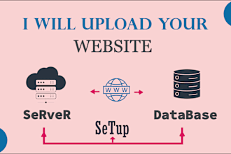connect ready website to domain hosting server