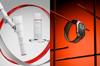 do 3d product rendering  and modelling of cosmetic product