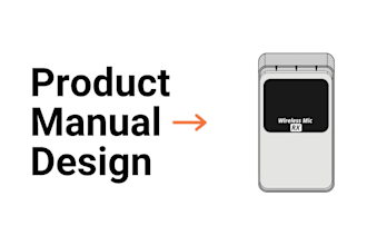 design your product user manual