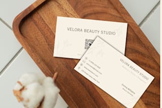minimalist business card design