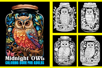 do adults coloring book cover design or kids coloring pages activity book