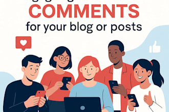write engaging and authentic comments for your blog or posts