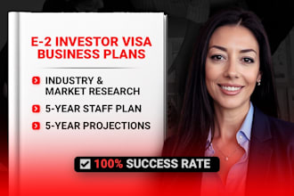 develop an immigration business plan for e2 visa
