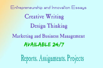 handle business, entrepreneurship, innovation essays