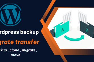 migrate wordpress website,move wordpress , backup wordpress