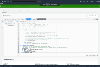 fix any issue on AWS lambda, sagemaker