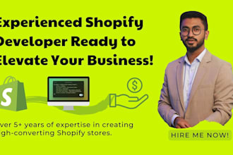 be your shopify cro increaser and theme developer