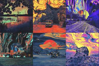 design abstract album cover art for your single, ep or album