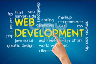 develop websites, web apps,projects,and fix web issues