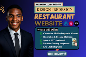 design restaurant catering cake cafes cuisine patio bars online ordering website