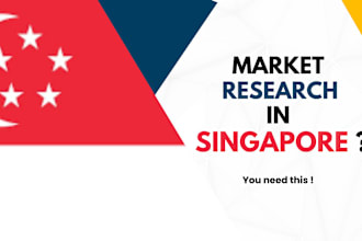 do marketing research for singapore market