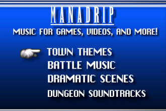 compose original music for your rpg film or project