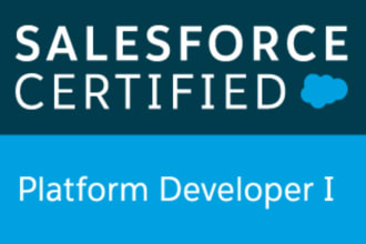 be your salesforce developer for apex, visualforce and lwc