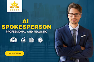 create realistic ai spokesperson video for your business