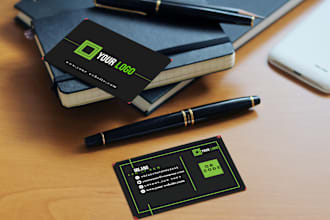 design luxury business cards with highly effective logo design