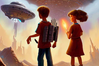 design children book illustrations and children book cover