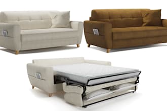 do 3d modeling and realistic rendering for furniture like chair bed sofa table