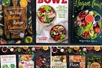 write all types of recipes cookbook and ebook