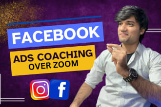 be your expert facebook ads coach, trainer, and consultant