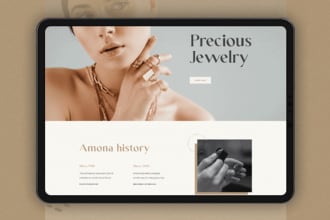 do a fantastic shopify store for jewellery products