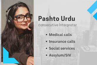 be your certified social and medical interpreter