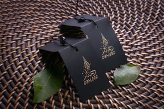 design luxury hang tags, custom tags, clothing labels