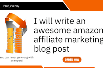 write an awesome amazon affiliate marketing blog post