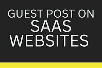 do guest post on high da saas websites