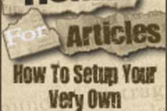 show You How To Setup An Automated Article Directory