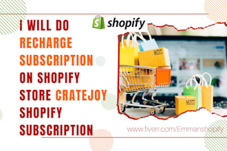do recharge subscription on shopify store cratejoy shopify subscription website