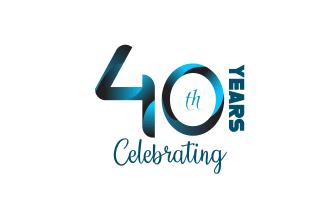 design modern anniversary event birthday and team logo