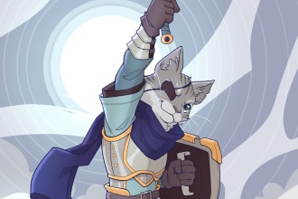 draw your dnd character and create art for your party