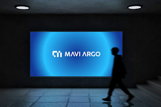 create modern minimalist clean logo for startups