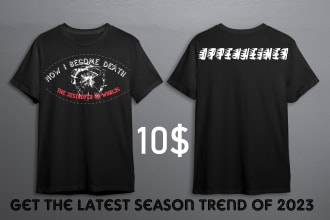 create custom typography and trendy graphic tshirt design