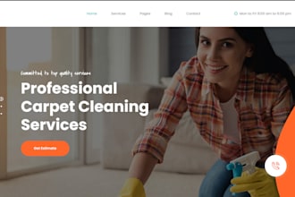 design booking koala website, home cleaning, office cleaning