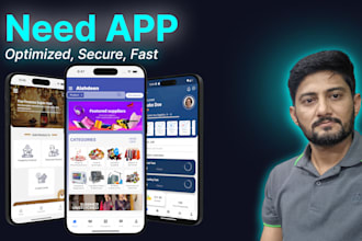 develop android and ios application using react native