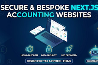 build an automated nextjs site for accountants with ai and CRM