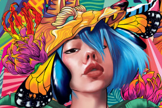 draw graffiti designs murals and wall art or skateboards