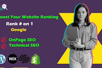 do onpage SEO and technical optimization for wordpress